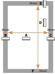 Meetinstructie afbeelding